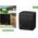Elektro-Plast HERMES IP44 gniazdo natynkowe pojedyncze z uziemieniem 2P+Z czarne 0321-09 10401713 5902012988589
