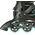 Rolki Nils Extreme NA11008 rekreacyjne regulowane czarne r. 31-34 10513047 5907695599589