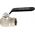 Hydroland ZAWÓR KULOWY WODNY 1/2" TYTAN RĄCZKA W/W // ZKW-15-WW-R-H-TYTAN 10587967 5900308733738