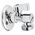 Hydroland ZAWÓR KĄT.KUL.1/2 -3/8" Z FILTREM I ROZETĄ H // ZK.1/2-3/8.I.F.R 10598995 5900308751190