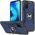 Wozinsky Wozinsky Ring Armor pancerne hybrydowe etui pokrowiec + magnetyczny uchwyt Samsung Galaxy A03s niebieski 10757550 9145576243244