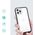 Hurtel Clear 3in1 etui do iPhone 12 Pro Max żelowy pokrowiec z ramką czarny 10757580 9145576242421