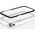 Hurtel Clear 3in1 etui do iPhone 12 Pro Max żelowy pokrowiec z ramką czarny 10757580 9145576242421