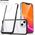 Hurtel Clear 3in1 etui do iPhone 13 mini żelowy pokrowiec z ramką czarny 10757581 9145576242452