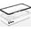 Hurtel Clear 3in1 etui do Samsung Galaxy A32 5G żelowy pokrowiec z ramką czarny 10757591 9145576242698