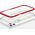 Hurtel Clear 3in1 etui do iPhone 11 Pro Max żelowy pokrowiec z ramką czerwony 10757612 9145576242322