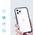 Hurtel Clear 3in1 etui do iPhone 11 Pro Max żelowy pokrowiec z ramką niebieski 10757614 9145576242315