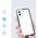 Hurtel Clear 3in1 etui do iPhone 12 żelowy pokrowiec z ramką niebieski 10757616 9145576242377