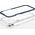 Hurtel Clear 3in1 etui do iPhone 12 żelowy pokrowiec z ramką niebieski 10757616 9145576242377