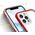 Hurtel Clear 3in1 etui do iPhone 12 Pro Max żelowy pokrowiec z ramką czerwony 10757618 9145576242445