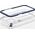 Hurtel Clear 3in1 etui do iPhone 13 żelowy pokrowiec z ramką niebieski 10757620 9145576242490