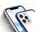 Hurtel Clear 3in1 etui do iPhone 12 Pro żelowy pokrowiec z ramką niebieski 10757622 9145576242407