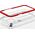 Hurtel Clear 3in1 etui do iPhone 13 mini żelowy pokrowiec z ramką czerwony 10757623 9145576242476