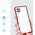 Hurtel Clear 3in1 etui do Samsung Galaxy A12 5G żelowy pokrowiec z ramką czerwony 10757630 9145576242599