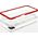Hurtel Clear 3in1 etui do Samsung Galaxy A22 4G żelowy pokrowiec z ramką czerwony 10757638 9145576242650