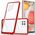 Hurtel Clear 3in1 etui do Samsung Galaxy A42 5G żelowy pokrowiec z ramką czerwony 10757641 9145576242742