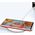 Hurtel Clear 3in1 etui do Samsung Galaxy A42 5G żelowy pokrowiec z ramką czerwony 10757641 9145576242742