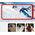 Hurtel Clear 3in1 etui do Samsung Galaxy A72 4G żelowy pokrowiec z ramką czerwony 10757645 9145576242803