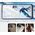 Hurtel Clear 3in1 etui do Samsung Galaxy S21+ 5G (S21 Plus 5G) żelowy pokrowiec z ramką niebieski 10757647 9145576242858