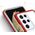 Hurtel Clear 3in1 etui do Samsung Galaxy S21 Ultra 5G żelowy pokrowiec z ramką czerwony 10757651 9145576242896