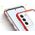 Hurtel Clear 3in1 etui do Samsung Galaxy S22+ (S22 Plus) żelowy pokrowiec z ramką czerwony 10757656 9145576243015