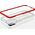 Hurtel Clear 3in1 etui do Samsung Galaxy A03s (166) żelowy pokrowiec z ramką czerwony 10757663 9145576243077