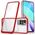 Hurtel Clear 3in1 etui do Xiaomi Redmi 10 żelowy pokrowiec z ramką czerwony 10757665 9145576243107