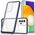 Hurtel Etui Clear 3in1 etui do Samsung Galaxy A13 5G żelowy pokrowiec z ramką niebieski 10757666 9145576244432