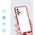 Hurtel Etui Clear 3in1 etui do Samsung Galaxy A13 5G żelowy pokrowiec z ramką czerwony 10757667 9145576244449