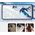 Hurtel Etui Clear 3in1 etui do Samsung Galaxy A73 żelowy pokrowiec z ramką niebieski 10757671 9145576244586