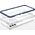 Hurtel Etui Clear 3in1 etui do Samsung Galaxy A73 żelowy pokrowiec z ramką niebieski 10757671 9145576244586