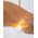 Lampa wisząca Sigma Sypialniana lampa wisząca KAPELLO metalowy kapelusz hat brązowy 10900235 5907554419263