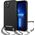 Karl Lagerfeld Karl Lagerfeld KLHCP13SPMK iPhone 13 mini 5,4" hardcase czarny/black Leather Textured and Chain 11039630 3666339049928