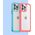 Hurtel Outer Space Case etui do iPhone 12 Pro Max sztywny pokrowiec z żelową ramką czerwony 11101124 9145576248485