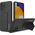 Wozinsky Wozinsky Kickstand Case silikonowe etui z podstawką etui Samsung Galaxy A73 czarne 11101229 9145576247754