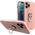 Hurtel ETUI Ring Case silikonowe etui z uchwytem na palec i podstawką do Samsung Galaxy A73 różowy CASE 11101270 9145576247266