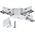 Paulmann URail Łącznik T 125mm max.1000W Biały 11221005 4000870976869