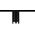 Paulmann URail System Spot Tube max. 10W GU10 Czarny Mat/Chrom 230V 11221089 4000870969182