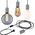 Lampa wisząca Paulmann Lampa wisząca z wyłącznikiem Neordic Tilla max.20W E27 szary-aluminium 230V 11221323 4000870784372