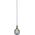 Lampa wisząca Paulmann Lampa wisząca z wyłącznikiem Neordic Tilla max.20W E27 szary-aluminium 230V 11221323 4000870784372