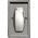 Unilight Zapalniczka metalowa upominkowa OVAL Satin Chrome 11229376 4895151825727