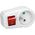 Orno Adapter 2P-Z z włącznikiem 11241387 5908254801976