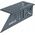 Wolfcraft Kątownik stolarski japoński 3D - Wolfcraft (bez opakowania) 11246095 4006885520813