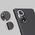Nillkin Nillkin Super Frosted Shield Etui + Podstawka Honor 50 Pro Czarny 11264133 6902048222113