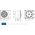 AWENTA Wentylator łazienkowy Awenta WZ125 Silence fi125mm 13,5W 175m3/h 230V biały 11266718 5905033308299