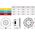 AWENTA Wentylator sufitowy Orbit fi125 155m3/h 17W 230V z fotokomórką i opóźnieniem czasu wyłączenia biały Awenta WXO125F 11268992 5905033305885