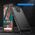 Hurtel Carbon Case elastyczne etui pokrowiec Nokia X100 czarny 11538373 9145576249086