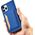 Hurtel Magnet Card Case etui do iPhone 12 pokrowiec portfel na karty kartę podstawka niebieski 11542286 9145576250754