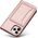 Hurtel Magnet Card Case etui do iPhone 12 Pro Max pokrowiec portfel na karty kartę podstawka różowy 11542291 9145576250846