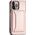 Hurtel Magnet Card Case etui do iPhone 13 Pro Max pokrowiec portfel na karty kartę podstawka różowy 11542296 9145576251003